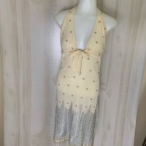 Sexy chic embellished cocktail dress